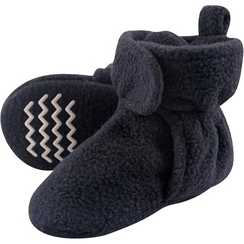 Hudson Baby Unisex-Child Cozy Fleece Booties Winter Accessory Set