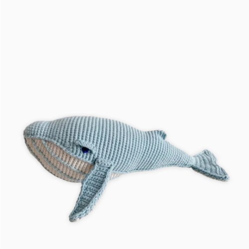 Organic Stuffed Whale Toy
