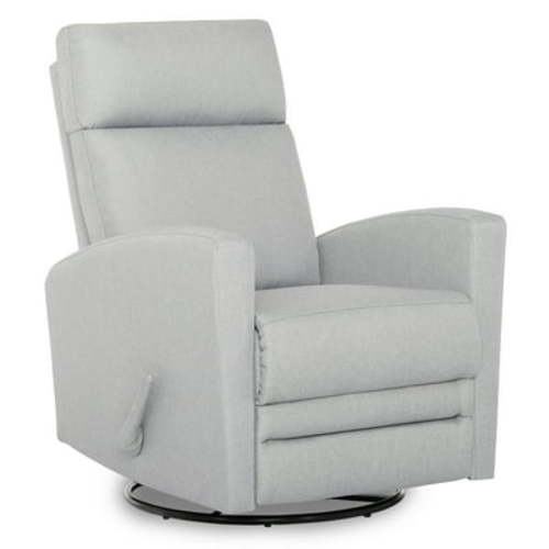 Dream On Me Chatham Swivel Gliding Recliner, FSC Certified, Durable Polyester Fabric