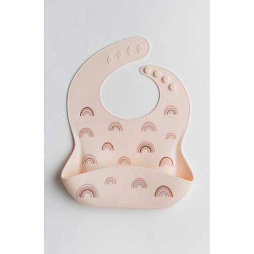 Silicone Bib Printed - Rainbow – Loulou LOLLIPOP