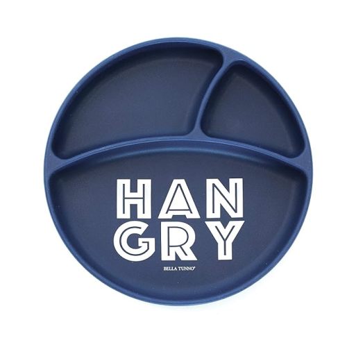 Bella Tunno Wonder Plate - Silicone Suction Plates for Baby and Toddler Plates, Microwave and Dishwasher Safe Food-Grade BPA Free Silicone, Hangry