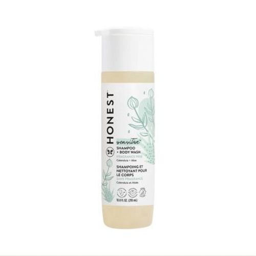The Honest Company Sensitive Shampoo + Body Wash Fragrance Free - 10 Fl Oz