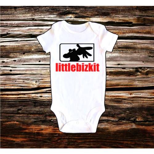 Little Bizkit Limp Bizkit Inspired Nu Metal Heavy Metal Rock and Roll Bodysuit Baby Shower Gift
