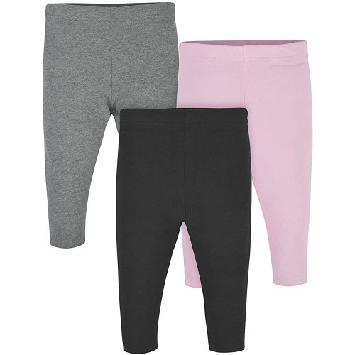 Gerber Baby Girls' Toddler Multi-Pack Premium Leggings