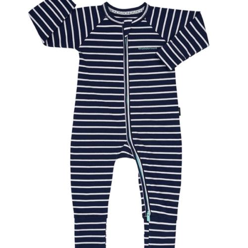 BONDS Zip Wondersuit | BZDYA | Black Sea & White