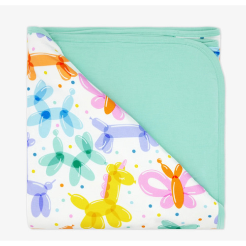 Balloon Bash Large Cloud Blanket | Little Sleepies