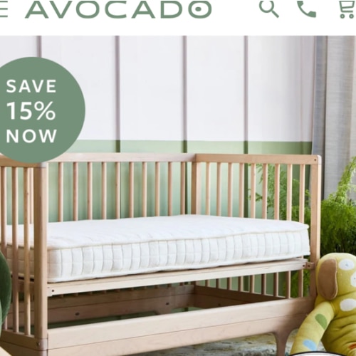 Eco Organic Crib Mattress | Avocado Mattress – Avocado Green Mattress