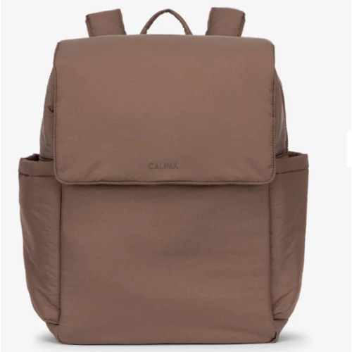 Diaper Backpack with Laptop Sleeve - HAZELNUT
