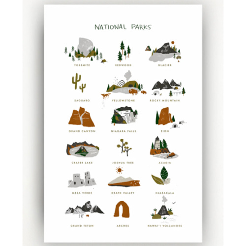 National Parks Art