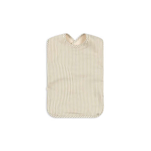 COMEA BIG BIB - tea stripe