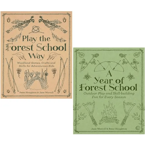 Jane Worroll Collection 2 Books Set (A Year of Forest School, Play the Forest School Way)