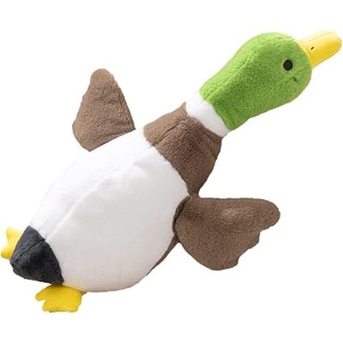 30 Inch Mallard Duck Plush, Realistic Stuffed Animal, Soft Lifelike Green Duck Toys, Plushie Gift for Kids