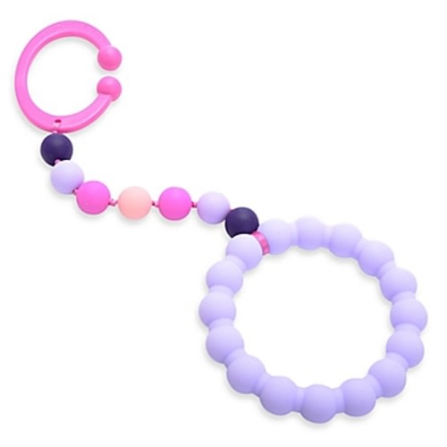chewbeads® Baby Gramercy Teether Stroller Toy in - Violet