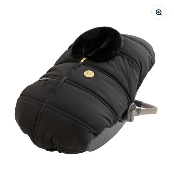Ensemble de luxe: Housse 3 saisons pour siège d'auto & Fond isolant (-30°C à 15°C)