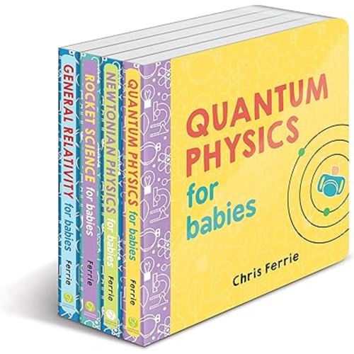 Baby University Board Book Set: A Science for Toddlers (Gifts for Kids) (Baby University Board Book Sets)