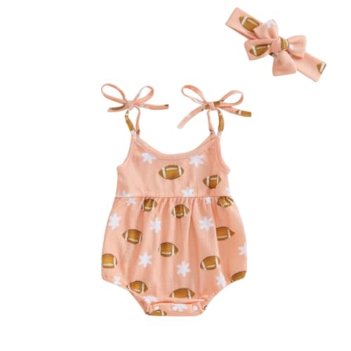 JLKGICF Infant Newborn Baby Girl Floral Romper Kids Spaghetti Strap One Piece Jumpsuit Shorts Toddler Summer Overall Clothes