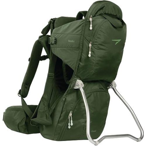 Vandra™ Forest Scandinavian Hiking Baby Carrier Backpack in Forest Green