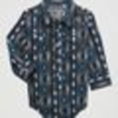 Wrangler Checotah Black Aztec Onesie - 3-6mo