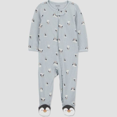 Carter's Just One You® Baby Boys' Penguins Sleep N' Play - Blue