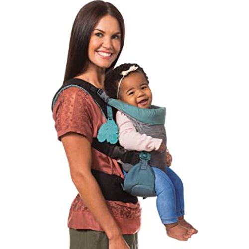 Infantino Go Forward Evolved Carrier - Ergonomic face-in and face-Out, Front and Back Carry, for Newborns and Toddlers 8-40 lbs, 1 Count (Pack of 1)