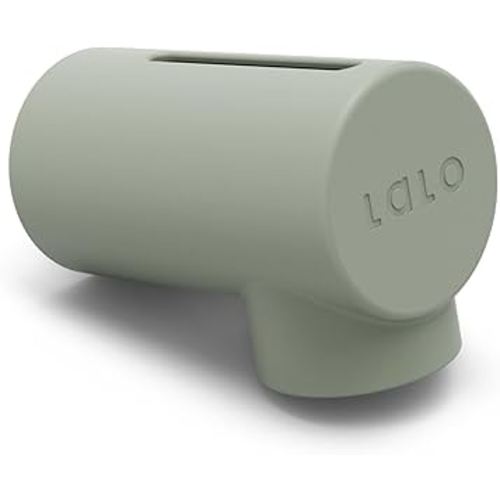 Lalo Spout Cover – BPA-Free Silicone Bath Spout Safety Cover for Babies & Toddler, Fits Most Faucets, Soft & Durable Silicone Bathtub Faucet Cover, Easy to Clean - Sage