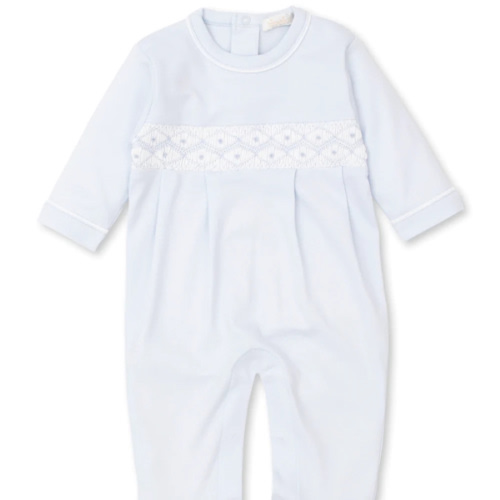 Fall Classic Smocked Footie - Baby Bloomers