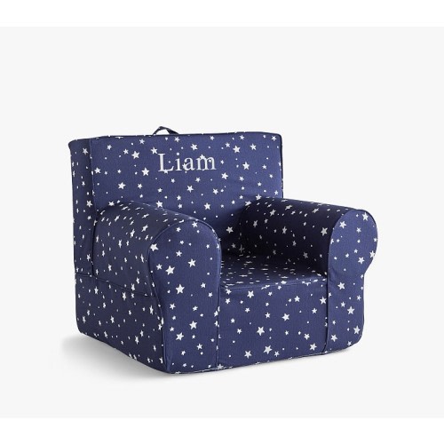 Kids Anywhere Chair®, Navy Glow-in-the-Dark Scattered Stars