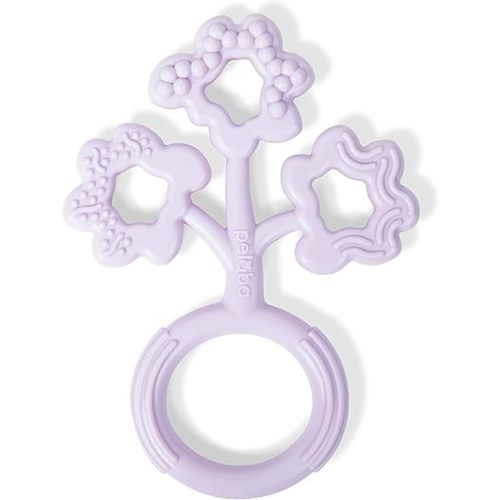 Baby Teething Toys - Made in The USA - Medical Grade Silicone Baby Teether for Newborns, Infants & Toddlers - CPSIA Certified - Multiple Textures - Freezer & Dishwasher Safe