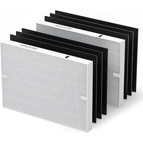 AP-1512HH Air Purifier Replacement Filter Set for Coway Airmega AP-1512HH and and Airmega 200M air Purifier, 2 HEPA and 6 Carbon Filters, Compared to Part #3304899