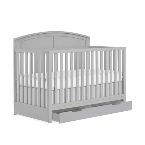 Dream On Me Storybrooke 5 in 1 Convertible Crib with Under Drawer — buybuy BABY