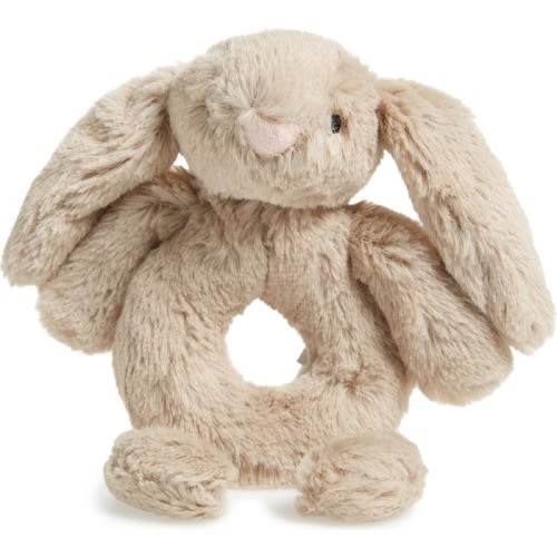 Jellycat 'Bashful Bunny' Grabber Rattle