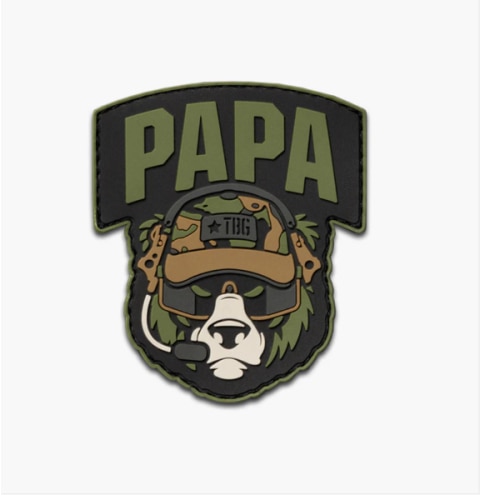 Papa Bear Patch - by TBG – Tactical Baby Gear