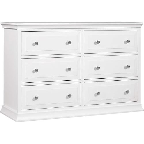 DaVinci Signature 6-Drawer Double Dresser in White