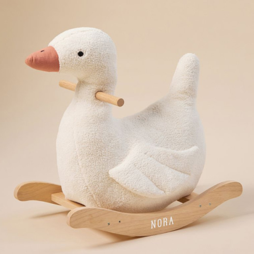 Duckling Plush Nursery Rocker
