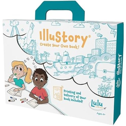 Lulu Jr. Illustory Book Making Kit, Multicolor