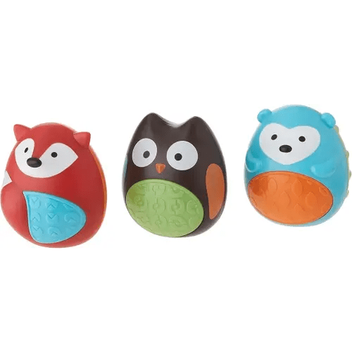 Skip Hop Baby Toy Maracas, Egg Shaker Trio Musical Toy, 3 Piece Set