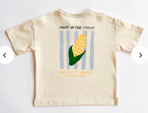 Veg Out Green City Market Oversized Tee