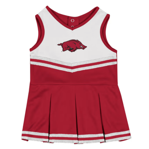 Arkansas Razorbacks Colosseum Baby CARDINAL Time for Recess Set