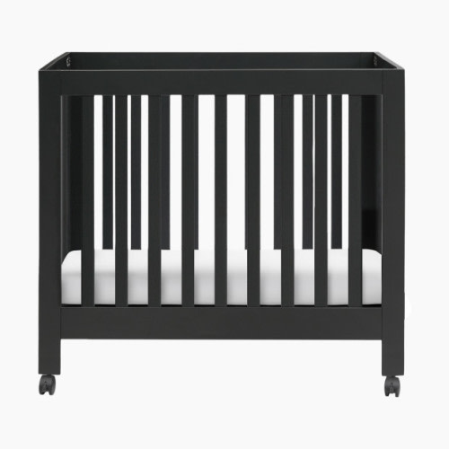 babyletto Origami Mini Crib - Black