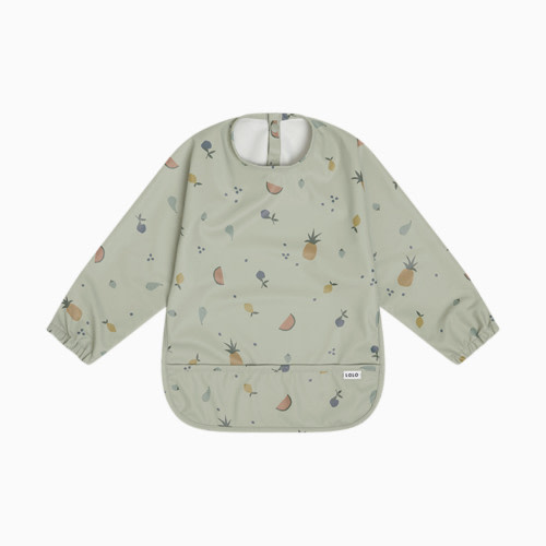 Lalo Smock Bib - Sage Print