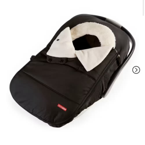 Skip Hop Winter Car Seat Cover, Stroll & Go, Grey Feather