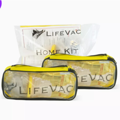 LifeVac Buy a Home Kit get a Home Kit for $49 - Toddler and Adult Choking First Aid Device