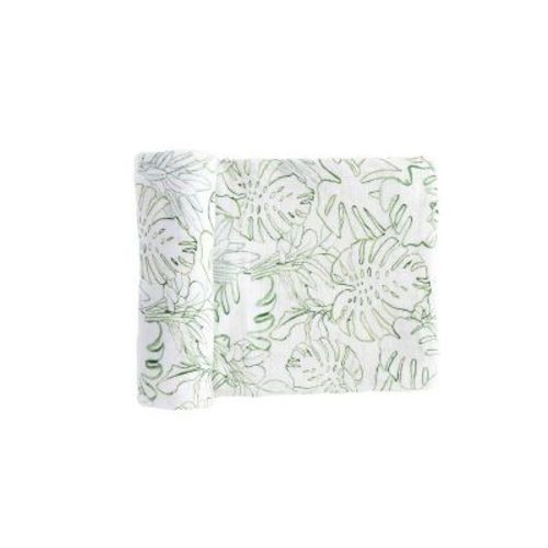 Red Rovr Organic Cotton Muslin Swaddle Blanket Single