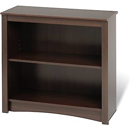 Prepac Home Office Espresso 2-shelf Bookcase