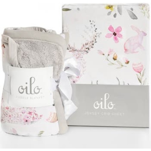 Fawn Crib Sheet & Cuddle Blanket Set