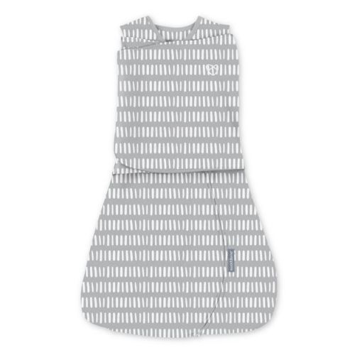Swaddleme By Ingenuity Arms Free Convertible Swaddle Wrap - Dashed Lines
