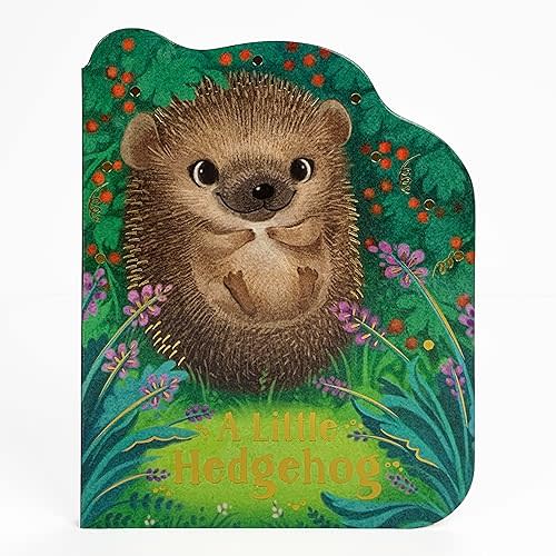 A Little Hedgehog - Animal Shaped Board Book Board book – August 14, 2019