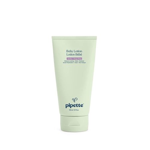 Pipette Baby Lotion - New & Improved Formula, Hydration & Natural Moisture of Baby's Delicate Skin, Renewable Plant-Derived Squalane, Vanilla + Ylang Ylang Aroma, 5.7 fl oz