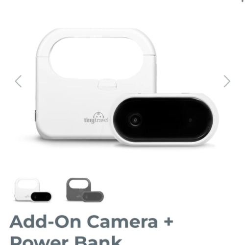 Tiny Traveler Add-On Camera - Additional Camera for Baby & Child Car Monitoring