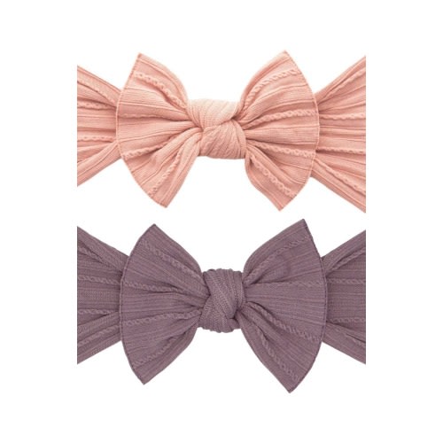 Assorted 2-Pack Sweater Bow Headbands